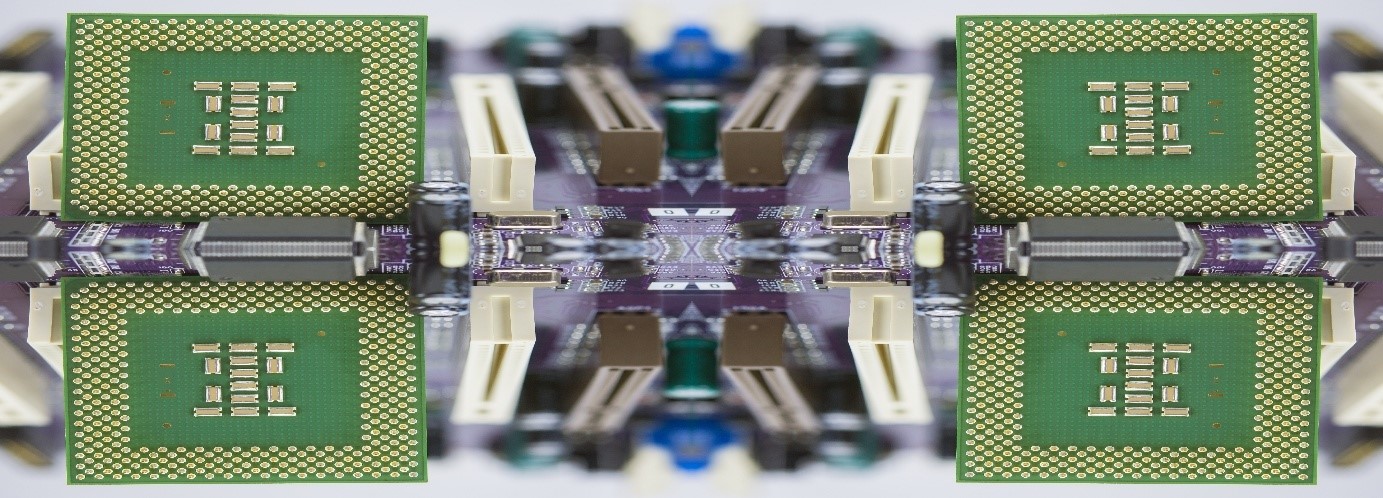 Finished PCB with Conformal Coating